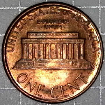 1987-P-Lincoln-Memorial-Cent-With-Die-Crack-And-Die-Chip